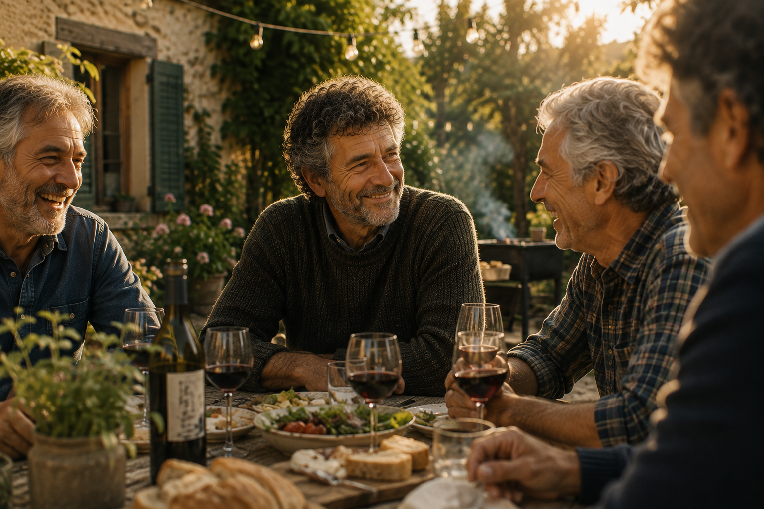 Elias believed that the best conversations always happened around a table.
Everyone arrived with a story, and everyone left with another one.